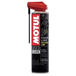 Motul Chain Lube C4 Factory Line Racing Road. Spray per catene da 400ml